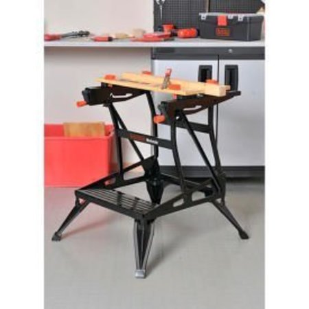 Stanley Black & Decker Workmate® 225 Portable Workbench, Project Center & Vise, 450 Lb. Capacity WM225